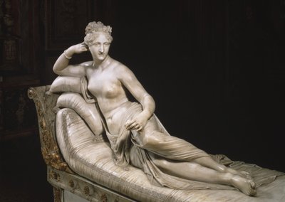 Pauline Bonaparte come Venere Vincitrice da Antonio Canova